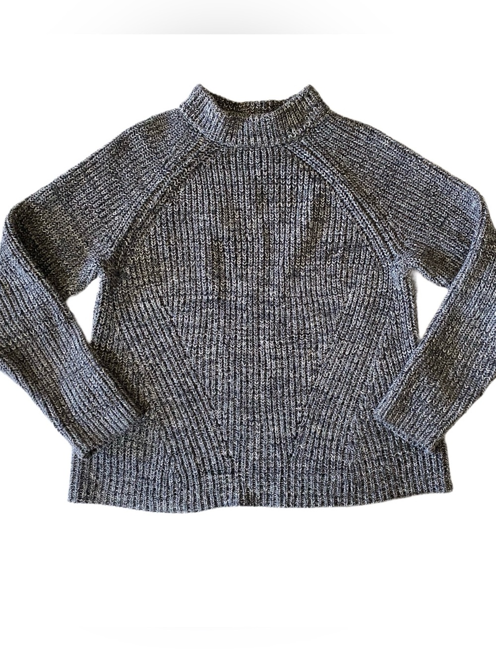 Marine Layer Ribbed Mock Neck Oversized Chunky Sweater Size XS